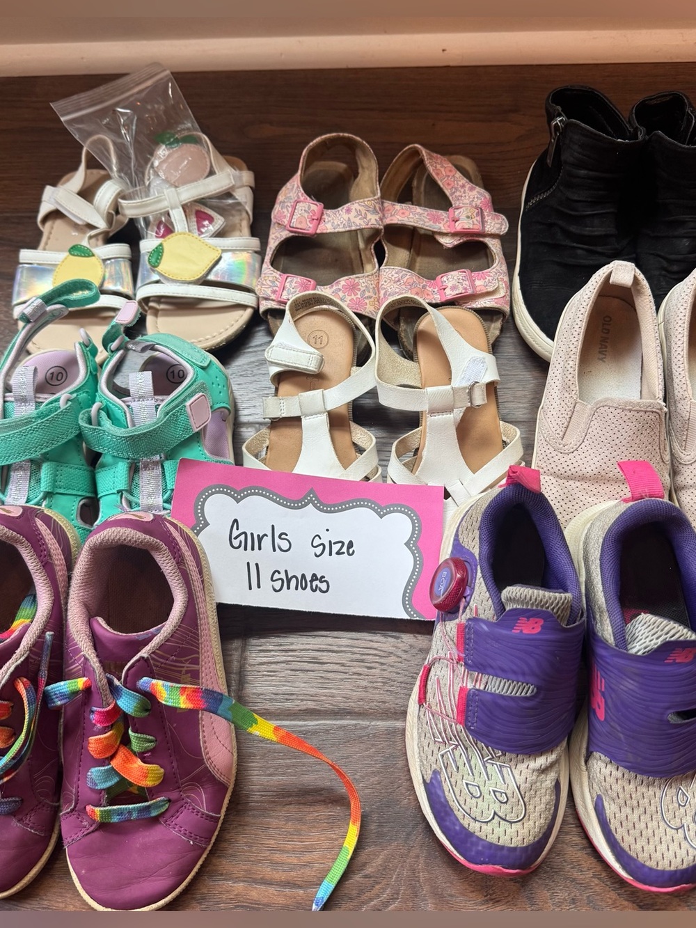 Girls size 11 shoe bundle